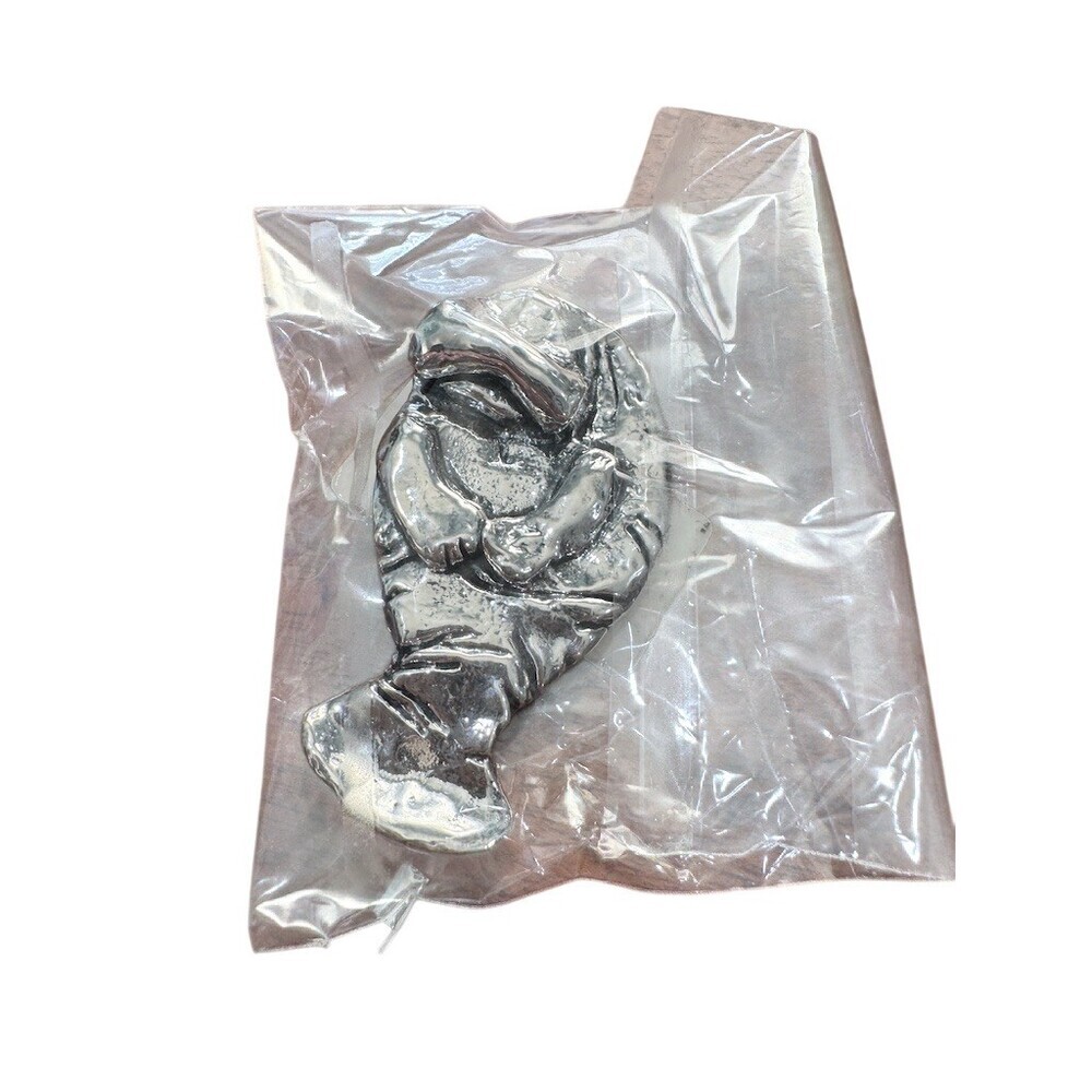 Panther Pieces .999 Fine Silver Manatee Pendant Collar Necklace Sea Life - Picture 6 of 6